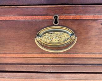 Georgian Inlaid Chest 