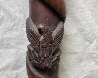 American Folk Art Walking Stick Cane