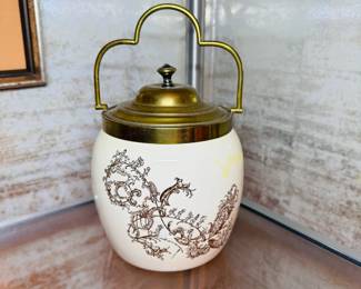 Early 1900's German Biscuit Barrel