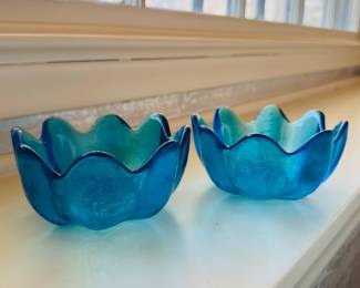 Blenko Petal Bowls