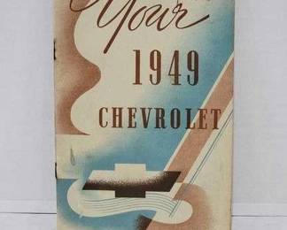 1949 Chevrolet Owners Manual