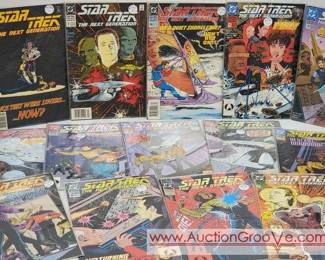TWENTY ONE 1990s Star Trek Next Generation Comic Books