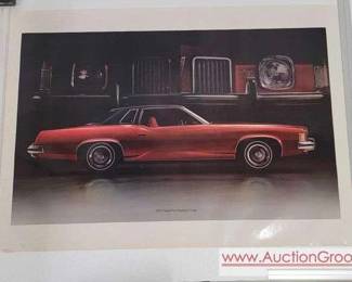 1973 GRAND PRIX Hardtop Coupe 60 x 40 Poster