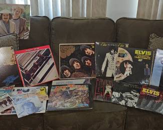 Individually priced records...Elvis, Beatles, Beach Boys and more