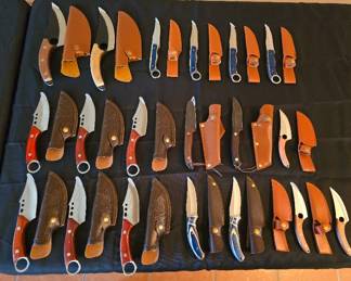 Large New Knife Collection!