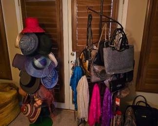 Hats, Purses, Scarves