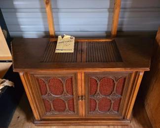 Antique Record Cabinet