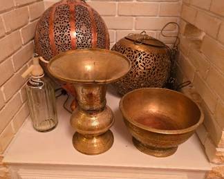 Brass and Asian Collectibles