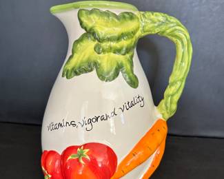 Certified International by Judy Phipps pitcher