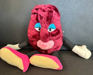 80's ACME California raisins large plush