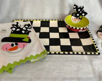 Mud pie entertaining collection