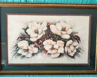 Magnolia print Deb Collins 1995
