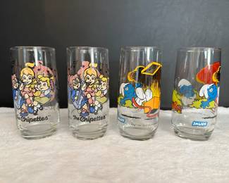 Smurf's and the chipettes tumblers