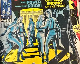 Fantastic Four Marvel comic book