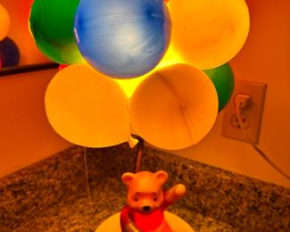 Winnie the pooh lamp