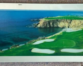 Pebble Beach Golf links light box