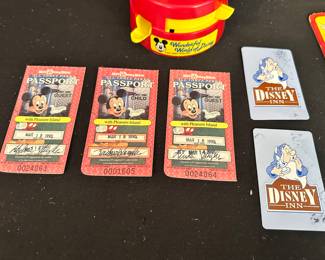 Disney tickets (vintage)