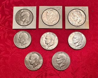 Eisenhower dollar collection