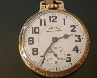 Hamilton Railway Special 992B Pocket Watch
