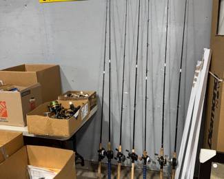 Fishing Rods and Reels Orlando Estate Auction