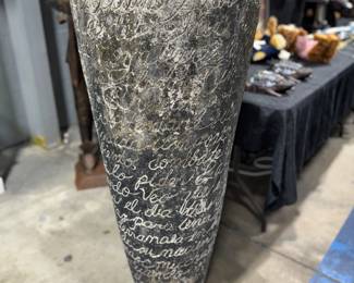 Large Cement Vase Orlando Estate Auction