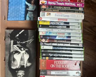 DVDs and Games