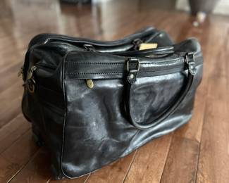 Italian Leather Suitcase
