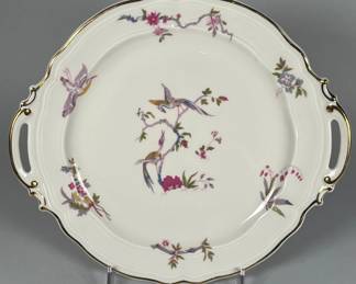 Bernardaud Limoges France Chantilly Two Handle Serving Plate