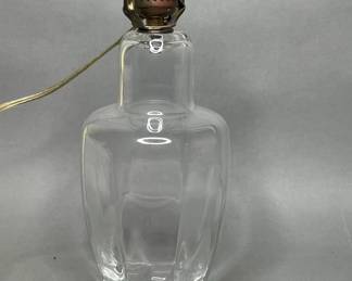 Simon Pearce Glass Table Lamp