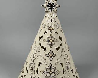 Lenox For The Holidays Collection Florentine & Pearl Jeweled Lighted Tree