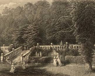 J Godfrey (English, 1817 -?) After J Chase (English, 19th Century), Haddon Hall Park, Bakewell, 19th Century