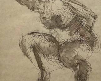 Ablar, Untitled Study Of A Sitting Figure, 1993
