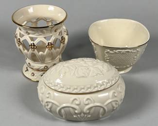 Three Lenox Decorative Pieces