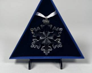 Swarovski Crystal 2016 Snowflake Christmas Ornament, New In Box