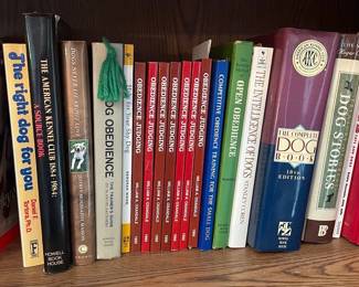 Collection of DogThemed Books  Includes Vintage Books