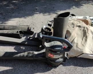 Toro Super Blowervac With Bags And Other Accessories 