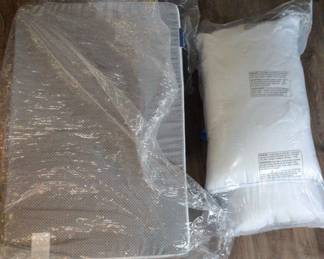 Pillows And Twin Memory Foam Mattress New In Packaging 