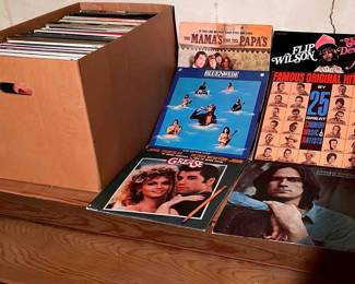 Vintage Records Mystery Box Box of Various Music Records