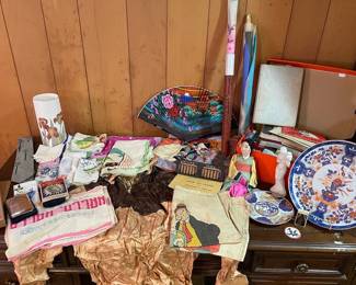  04 Vintage Japanese Asian Collectibles, Books, Clothes, More