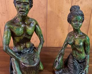 African Sculpture Pair