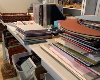 Picture frame matting supplies