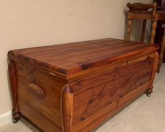 Beautiful wood chest