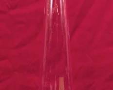 1345 - Glass Candlestand 24"