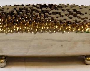 613 - Oval Decorative Bowl - 3.5" x 21" x 6"