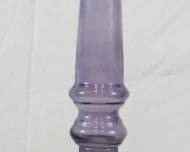 659 - Glass Candlestick - 27" Tall