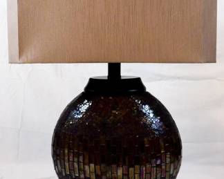 516 - Lamp - 28" Tall You are buying a used as-is electric/electronic item. We do not guarantee all components are present, and if it is not expressly stated, it is untested.