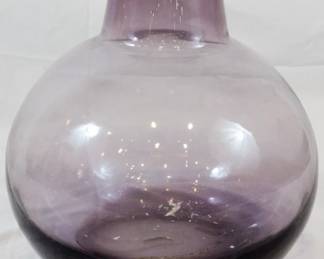 633 - Glass Vase - 12" Tall