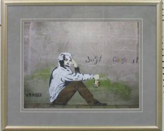9062 - JUST GOOGLE IT GICLEE BY VANGO 26 X 21.5