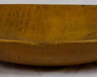 927 - Wooden Dough Bowl 3.5x21x12