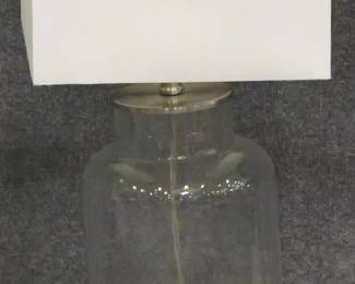 1069 - Glass Lamp 69" You are buying a used as-is electric/electronic item. We do not guarantee all components are present, and if it is not expressly stated, it is untested.